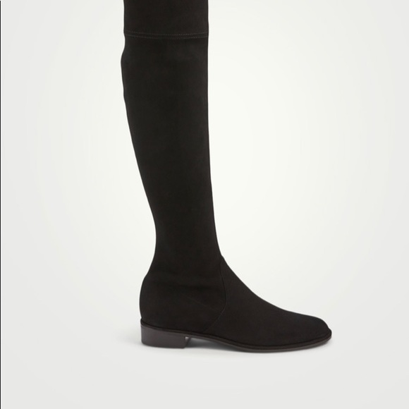 Stuart Weitzman Lowland Over the Knee suede boots - Picture 4 of 8